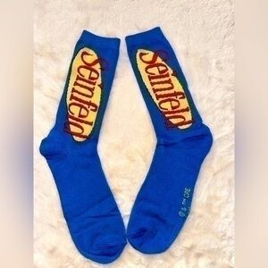3/$25 Seinfeld Logo TV Show Socks